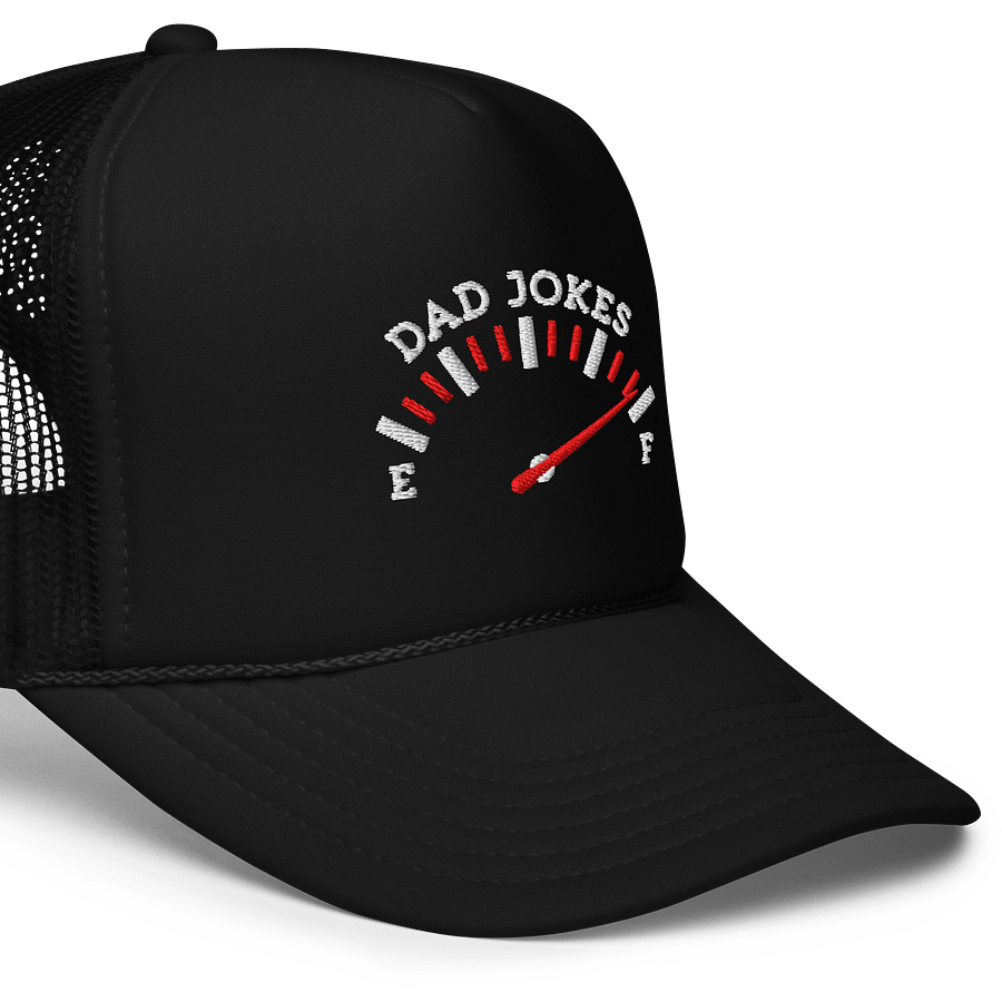 Baseball Coach Foam Trucker Hat – 3D Puff Embroidered Snapback product image (6)