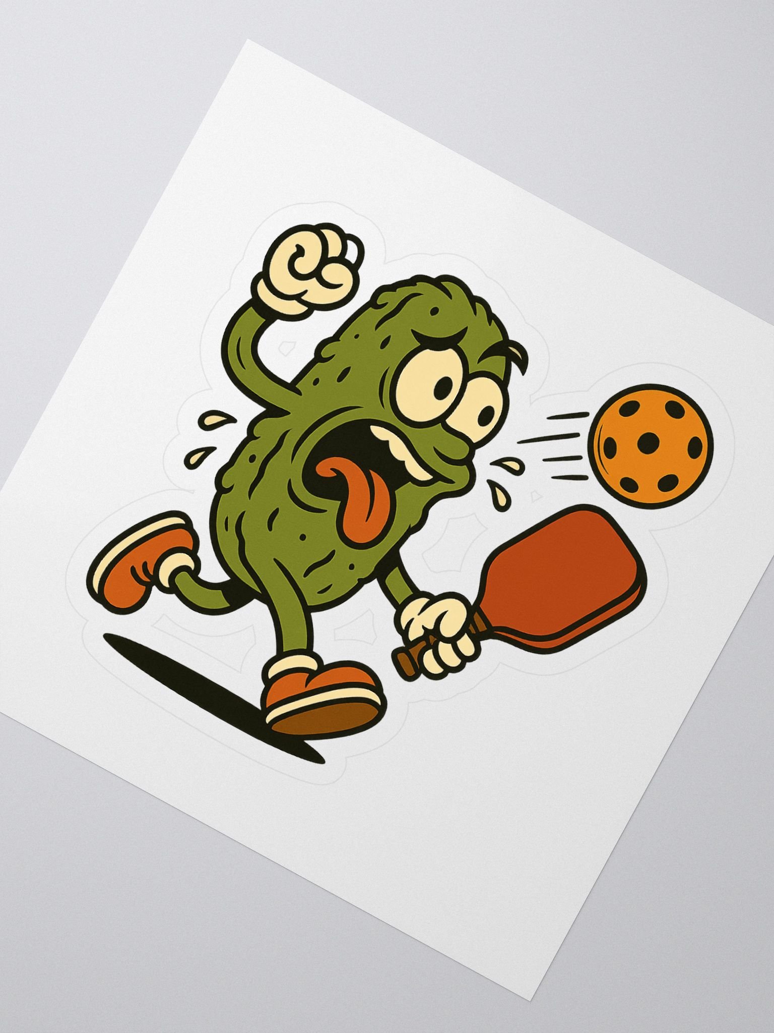 Sweat Serve Pickleball Sticker product image (2)