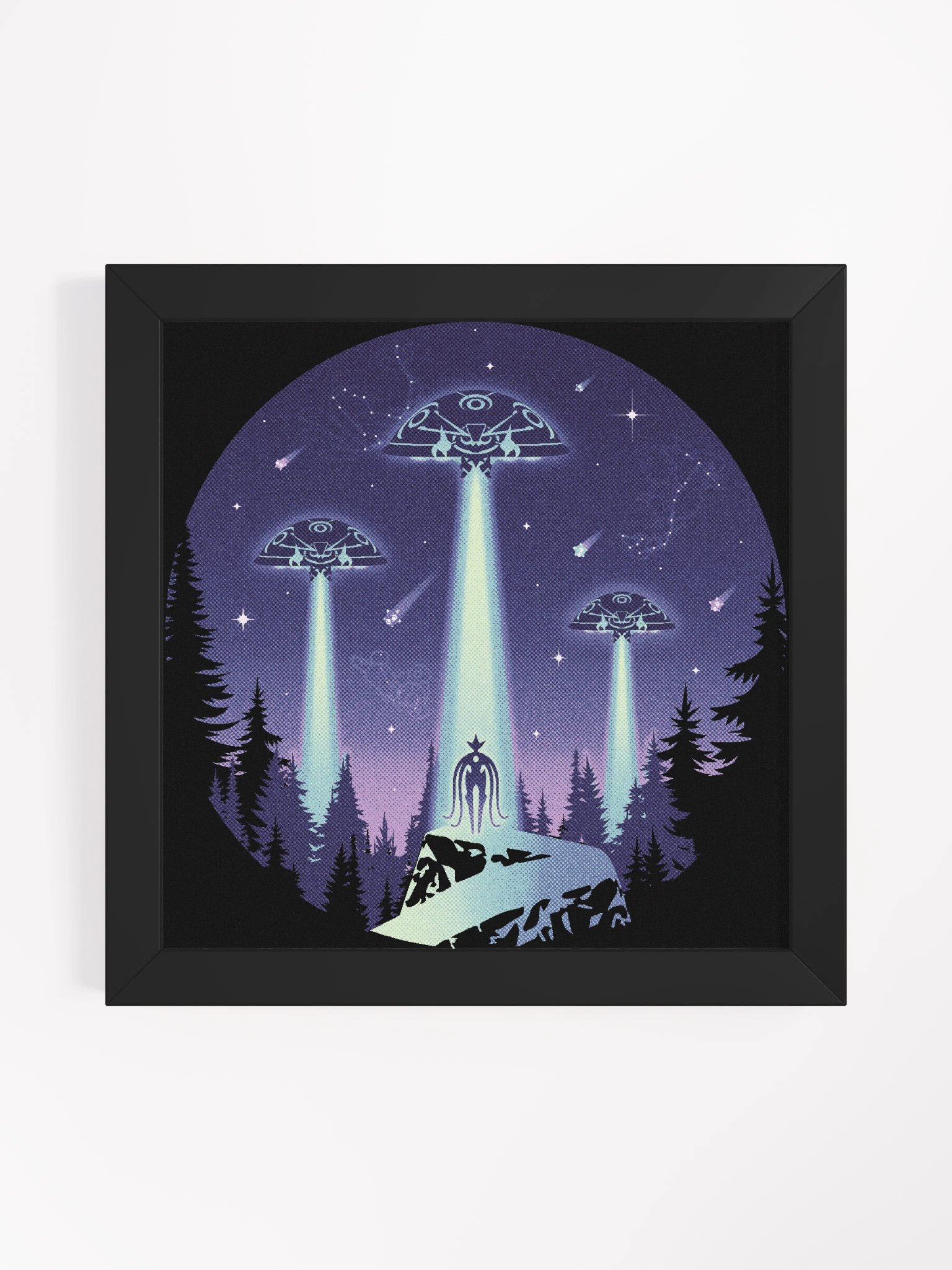 Invasion Violet Wall Art product image (1)