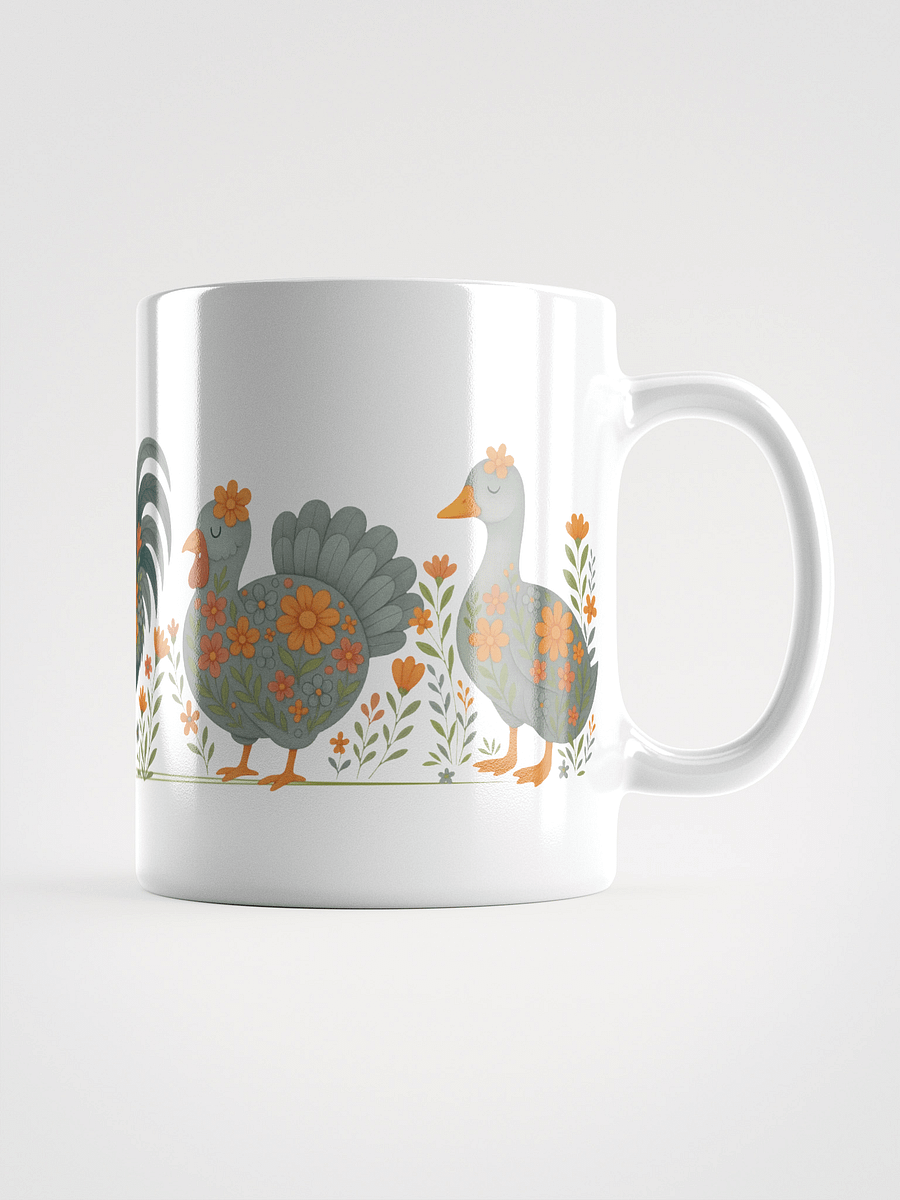 Mug Blanc - Ferme Fleurie Nordique Série 1 - Cadeau Original product image (1)