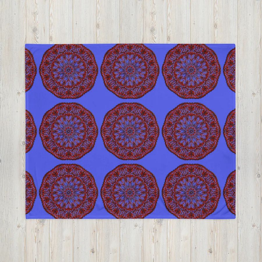 Mystic Mandala Dream Throw Blanket product image (3)