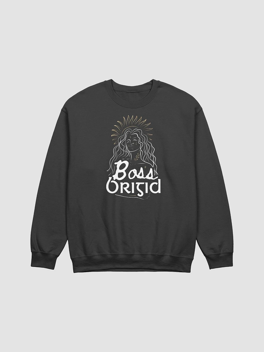 Boss Brigid ☘️ Classic Crewneck Sweatshirt in Black 🖤 product image (2)