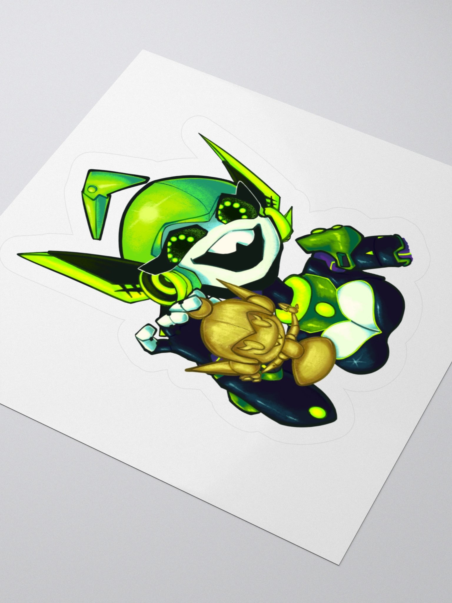 24 carat gold Calibubu - Sticker product image (8)