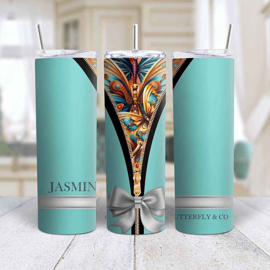 Butterfly and Co Skinny Tumbler Wrap product image (1)
