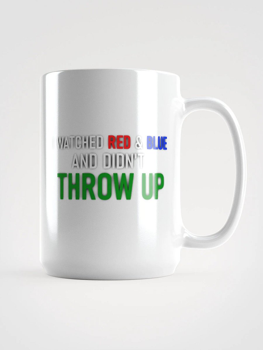 I Watched Red & Blue and Didn't Throw Up Mug product image (1)