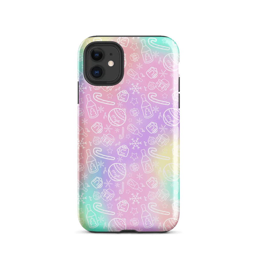 Limited Edition Christmas Tie Die iPhone Case product image (47)
