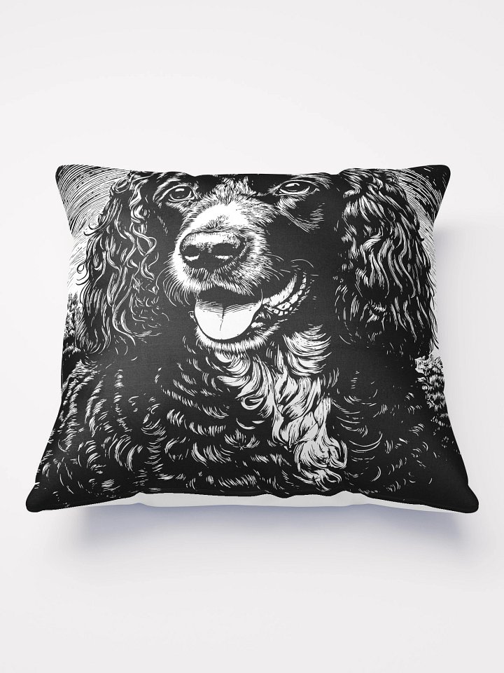 American Water Spaniel Throw Pillow product image (1)
