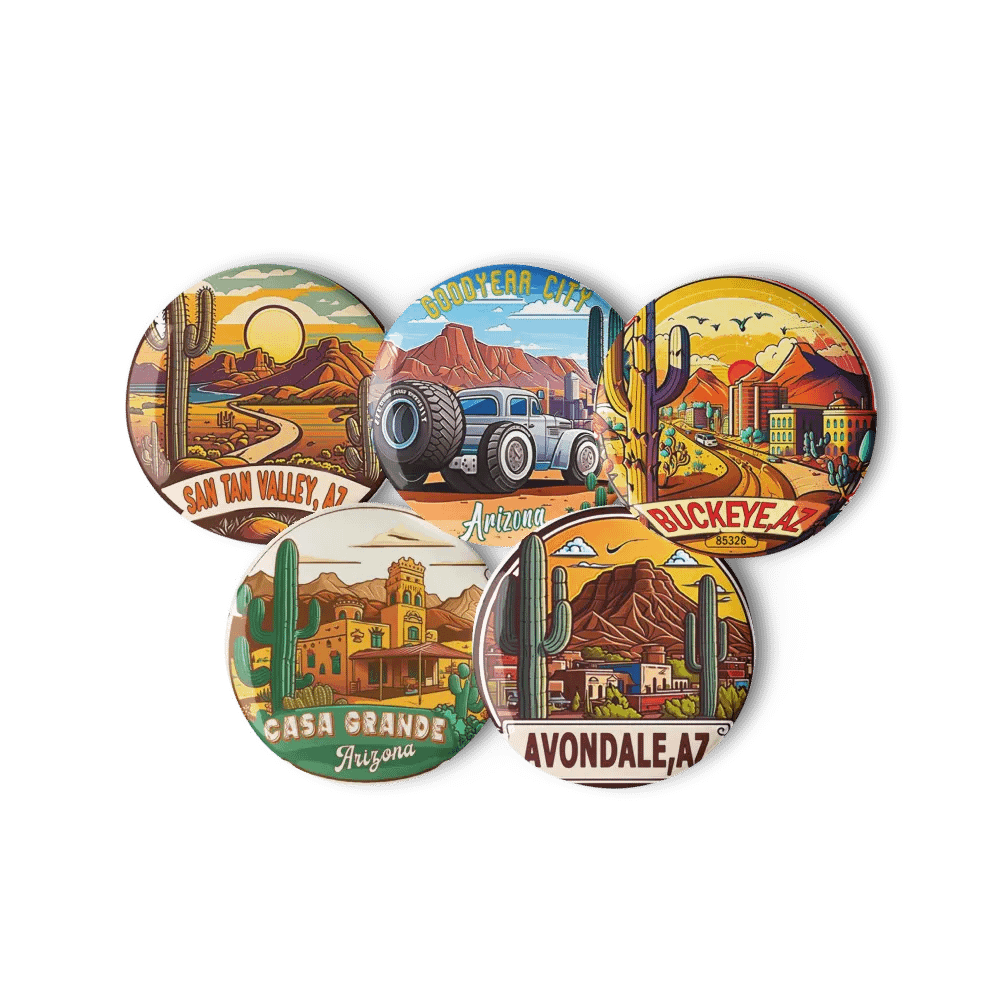 Arizona State - Set Of 5 Pins product image (6)