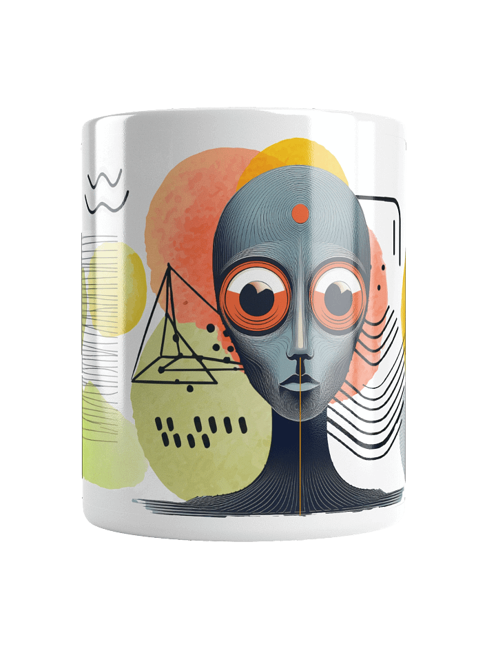 Abstract Art Coffee Mug: STARE INTO YOUR SOUL product image (1)