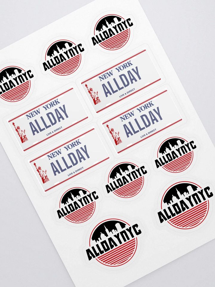 ALLDAYNYC Sticker pack product image (1)