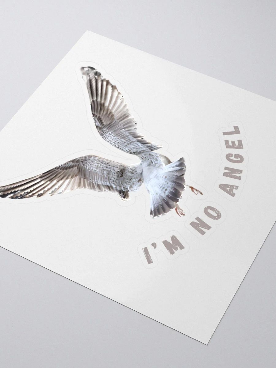 I'm No Angel Seagull Kiss Cut Stickers product image (7)