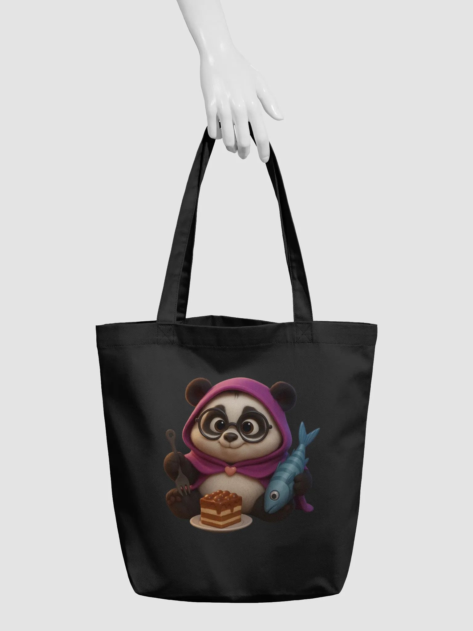 Yummy Panda - Eco-Friendly Tote Bag product image (6)