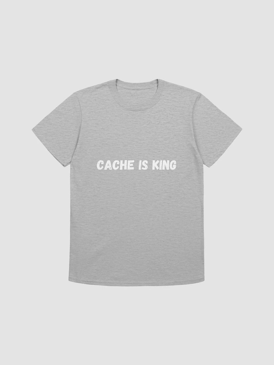 Cache is King. - Bold and Royal Geocaching T-Shirt product image (33)