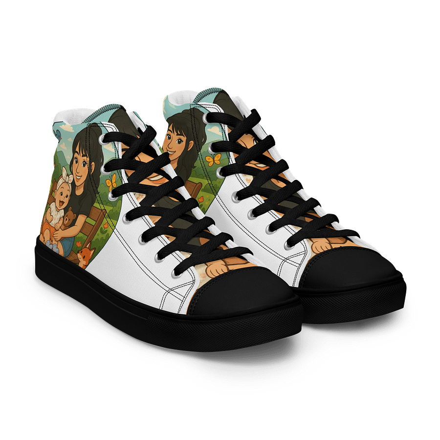 Mommy & Maxine High Top Canvas Shoes product image (11)