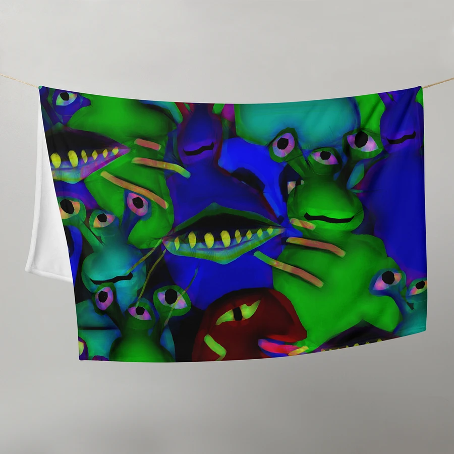 Aliens Collage Throw Blanket product image (21)