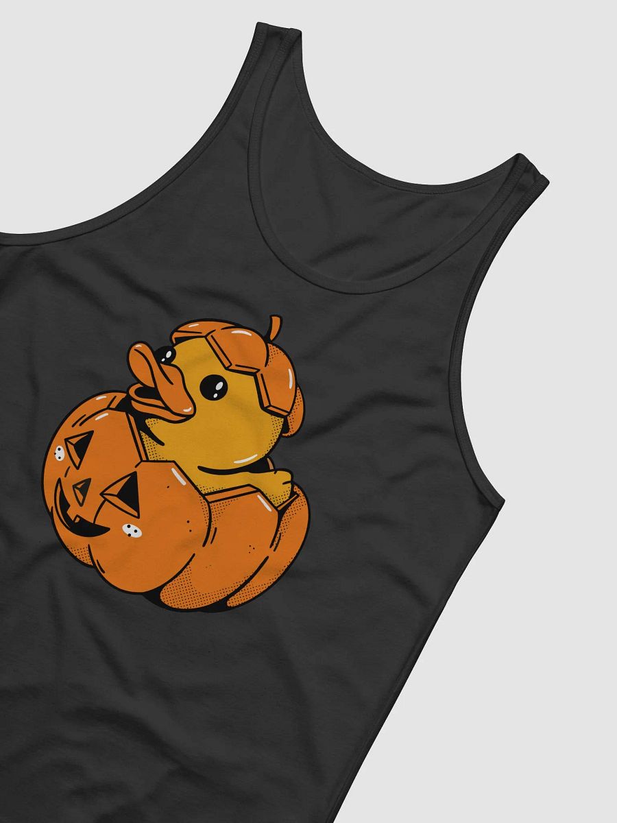 Rubber Duck Pumpkin Halloween Tank Top product image (4)