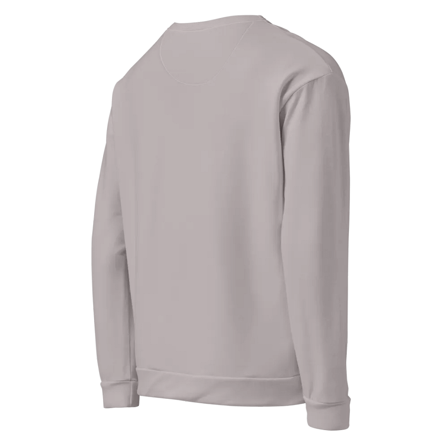 Plain Gray True Summer Unisex Recycled Polyester Heavyweight Premium Sweatshirt by Treasure Pie product image (6)