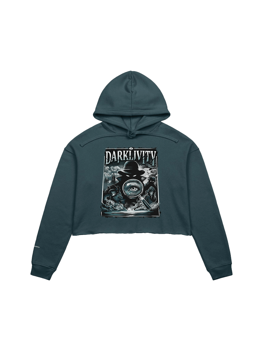 DARKLIVITY Phantom Detective Crop Hoodie product image (25)