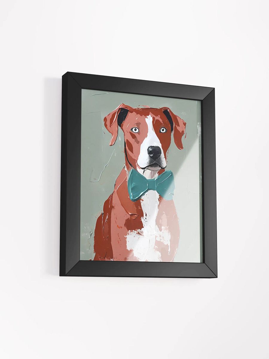Dapper Dog in Bow Tie Poster product image (3)
