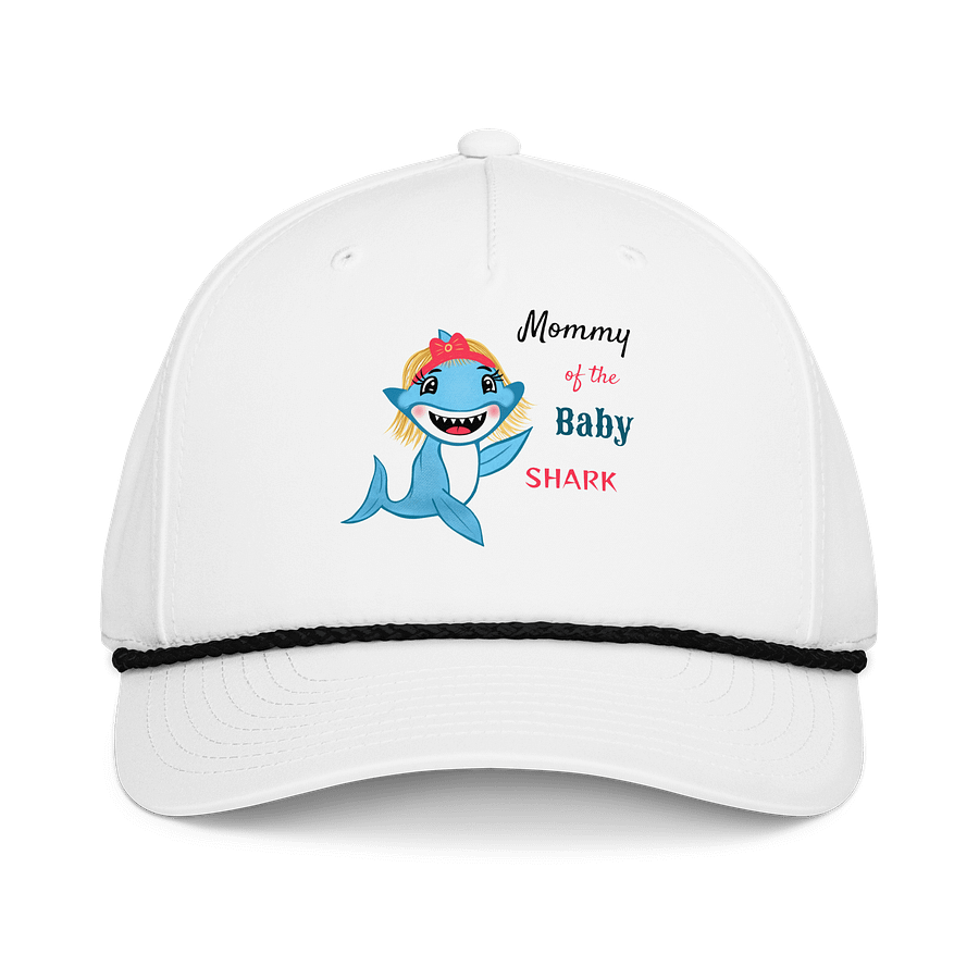 Cheerful Mommy Shark Bow Cap product image (1)