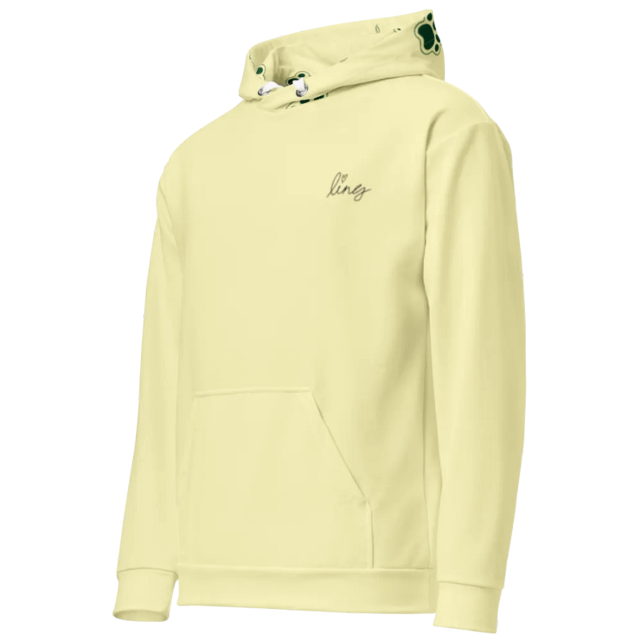 Lingling Kwong Golden Retriever Unisex Hoodie (Pale Yellow) product image (2)