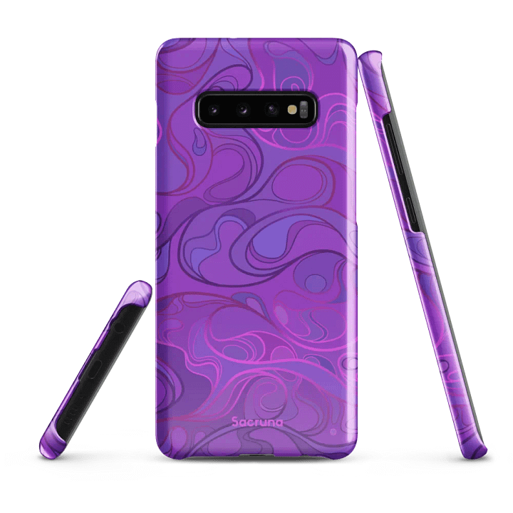 PURPLE SWIRL - Snap Samsung case product image (3)