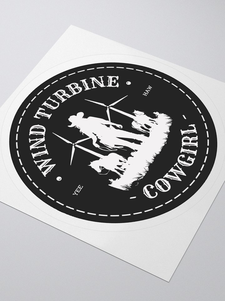 Wind Cowgirl Sticker product image (1)