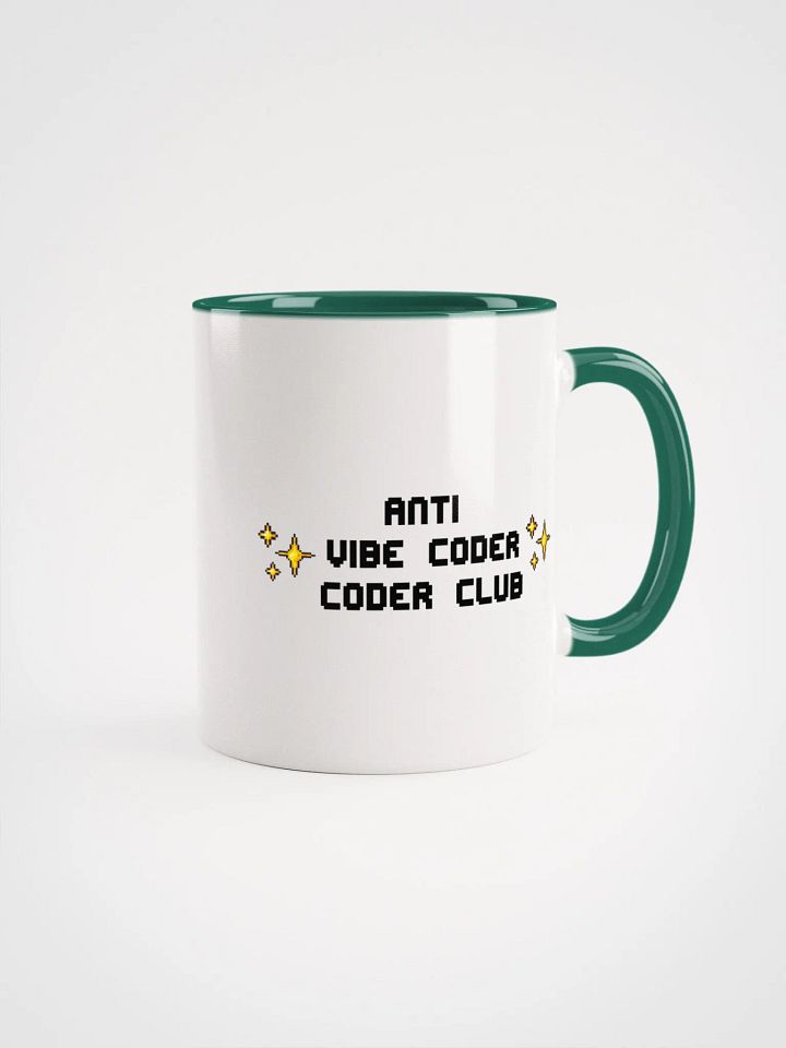 Anti Vibe Coder Coder Club Mug product image (51)