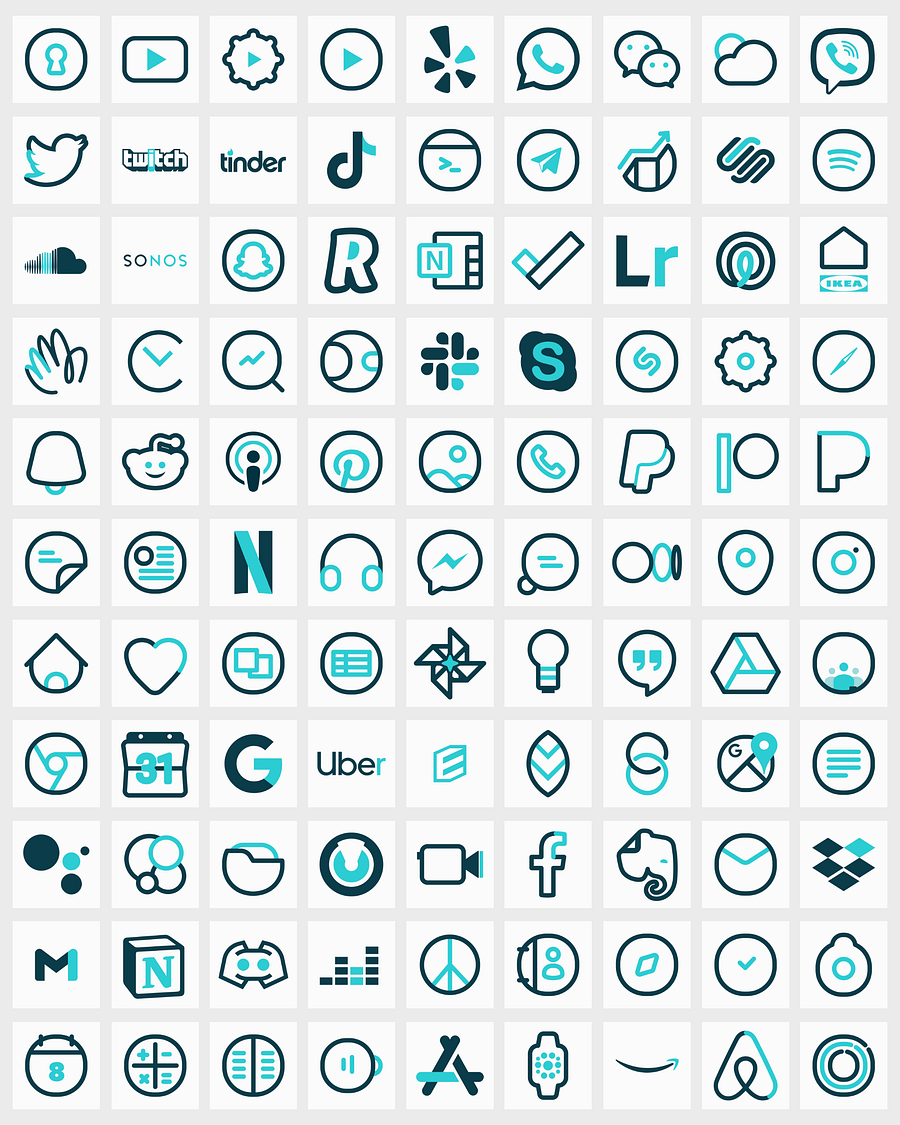 Round One Icon Pack product image (4)