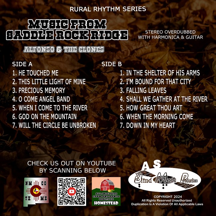MUSIC FROM SADDLE ROCK RIDGE - LP VINYL product image (2)