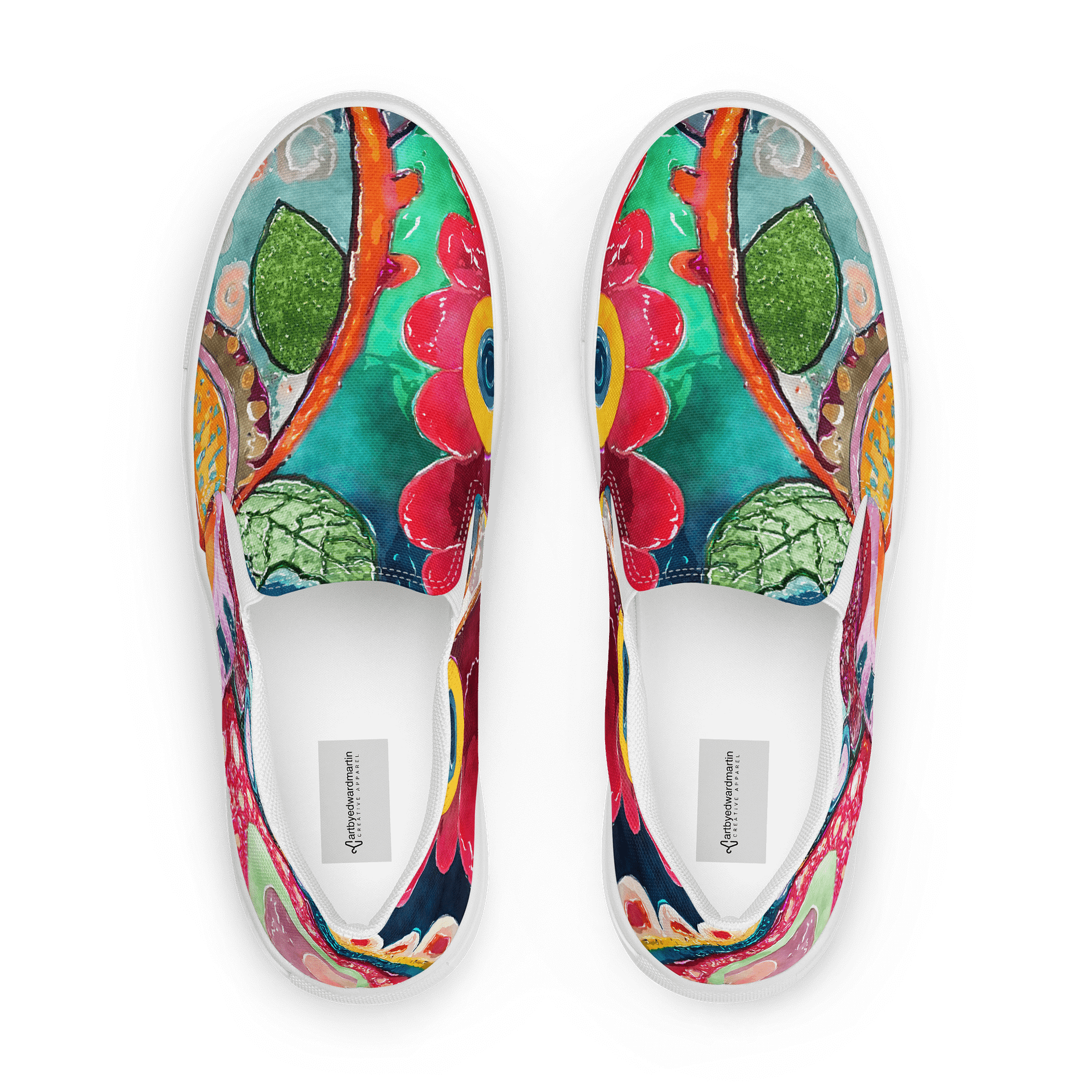 Floral Fusion Slip-Ons product image (1)