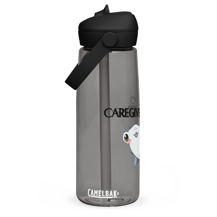 Smiling Shark Flip Straw Water Bottle product image (3)
