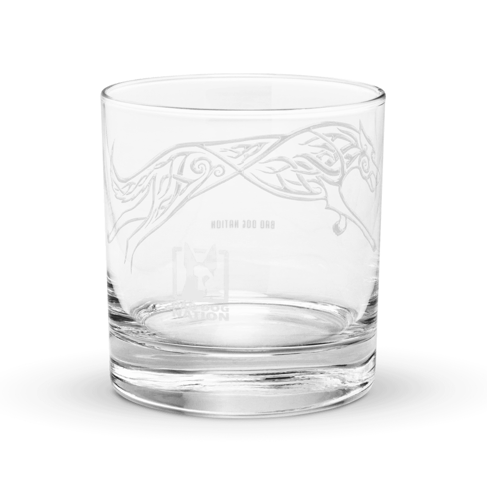 Chrome Malinois - Whiskey Rocks Glass product image (4)