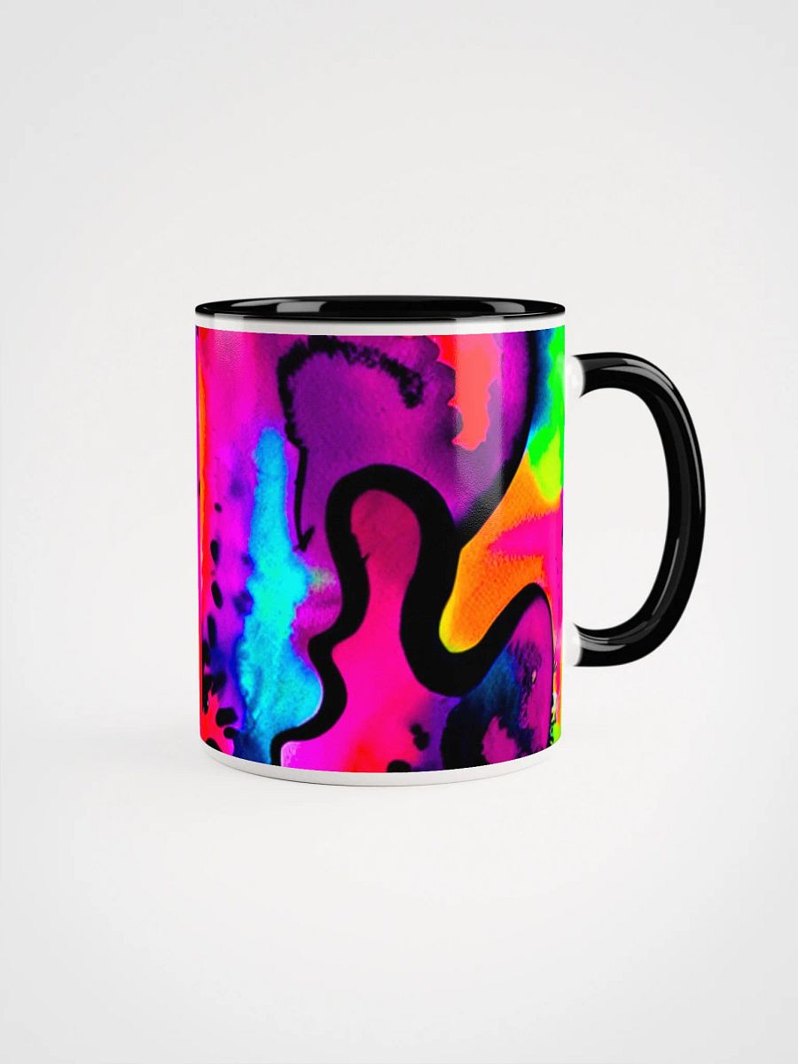 Coffee Mug WILD BLACK SQUIGGLY product image (3)