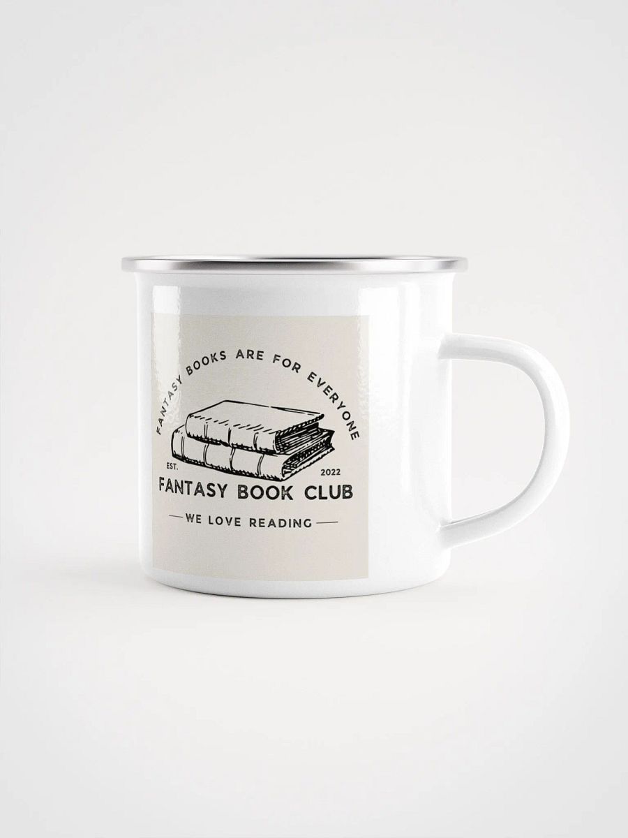 Fantasy Book Club: Fantasy Books Are For Everyone enamel mug product image (1)