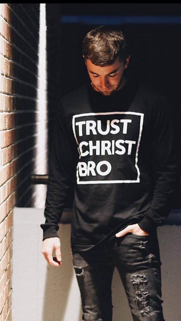 Trust Christ long sleeve unisex shirt product image (1)