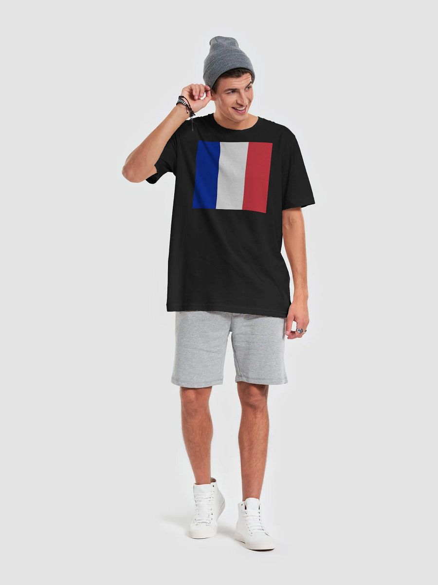 Exclusive Unisex France Flag Graphic Tee by Graphic Grove product image (2)