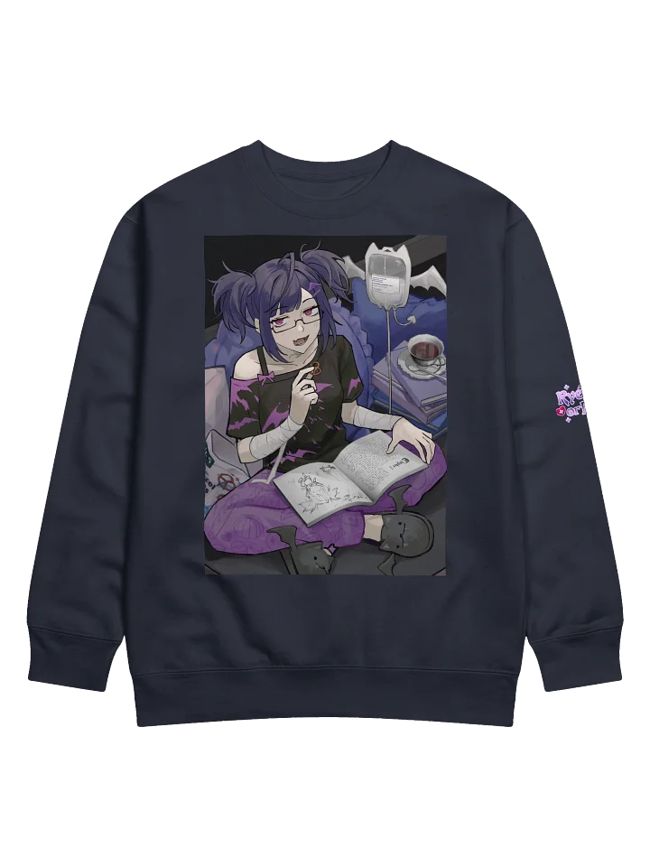 Cozy Infusion Day Crew Sweatshirt (Front Design) product image (1)