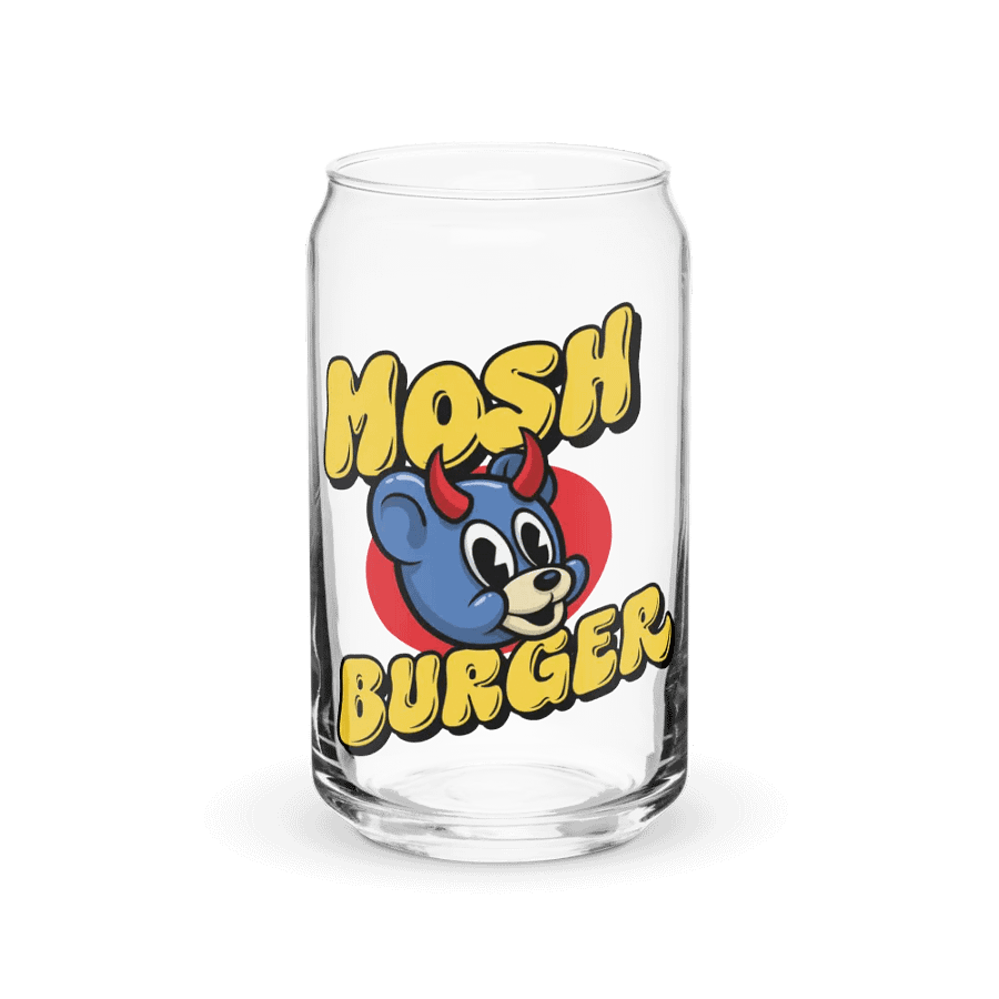 Mosh Burger- Can Shaped Glass product image (3)