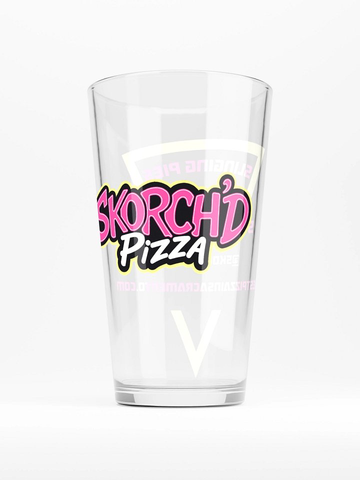 Skorch'd Pizza Pint Glass product image (2)