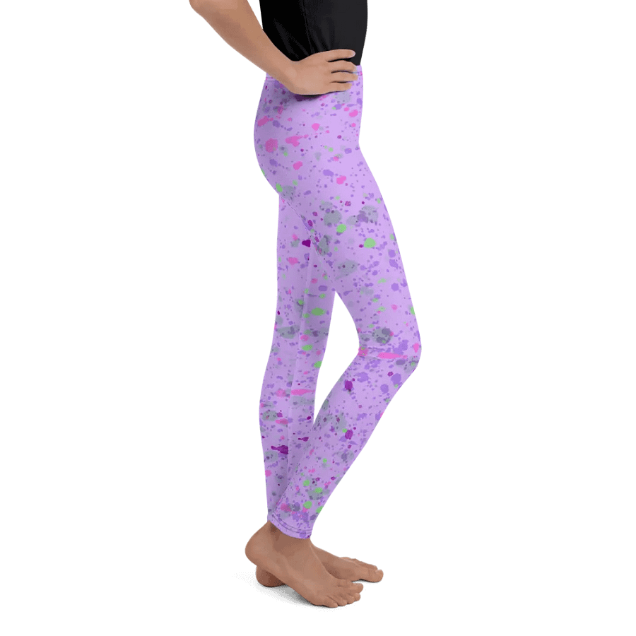 Youth Leggings - Lavender Splash product image (11)