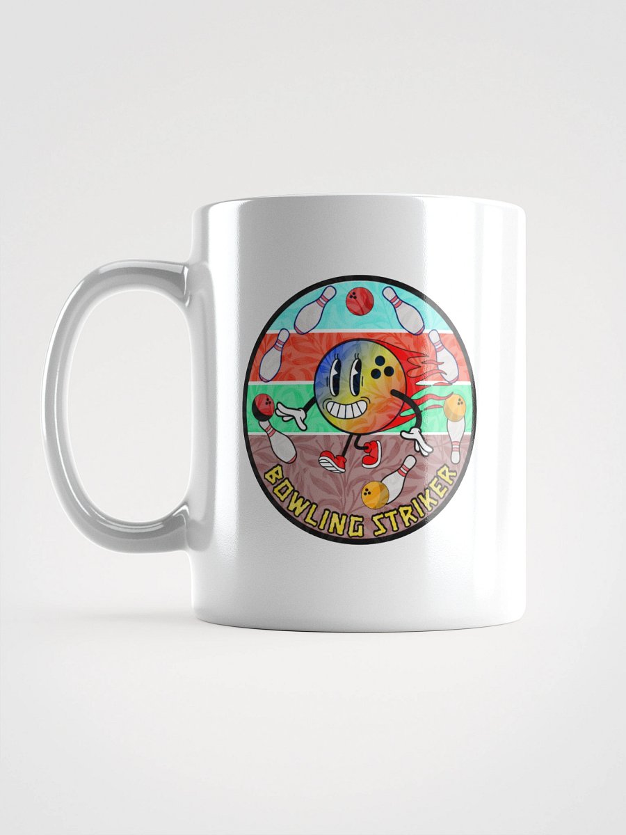 Bowling Striker White Glossy Mug product image (11)