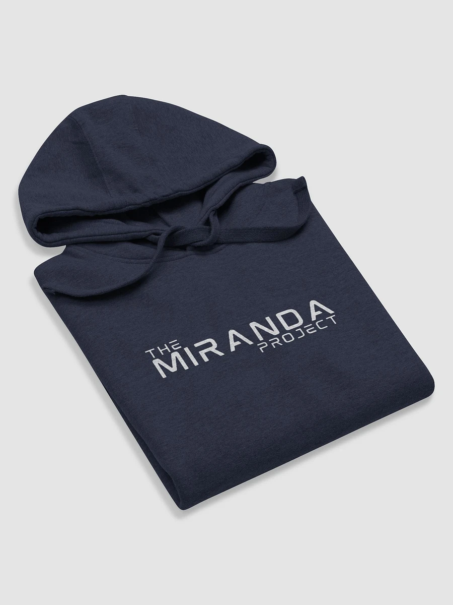 The Miranda Project White Logo Unisex Pullover Hoodie Back Graphic product image (36)