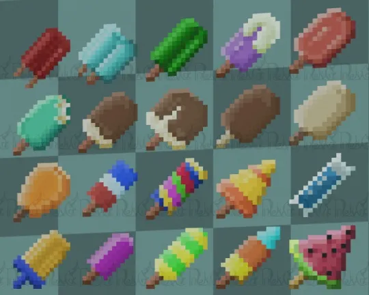 Plenty of Popsicles Pixel Icons product image (2)