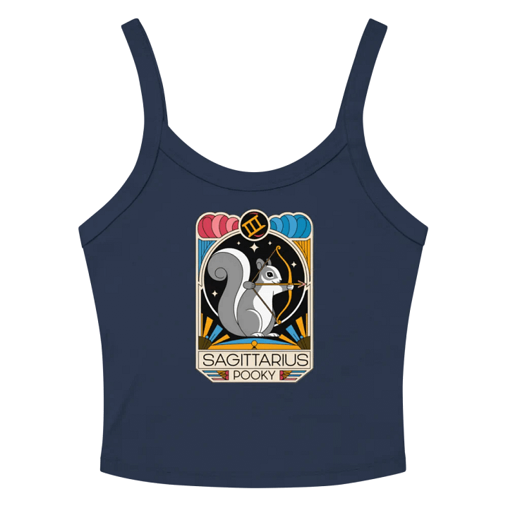 Zodiac Squirrel Women's Tank Top sagitarius product image (2)