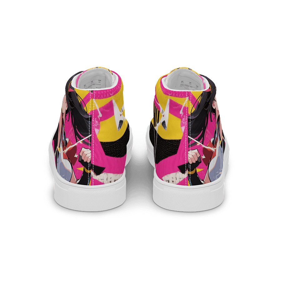 Dynamic Anime Fighter Canvas High Tops product image (4)