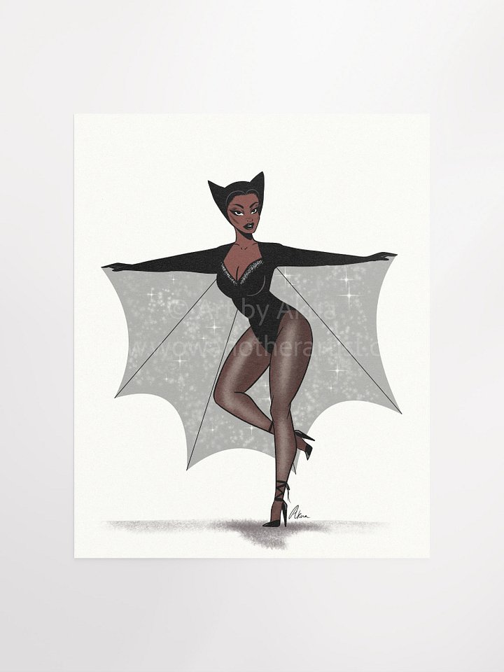 Vintage Bat Lady (borderless) product image (5)
