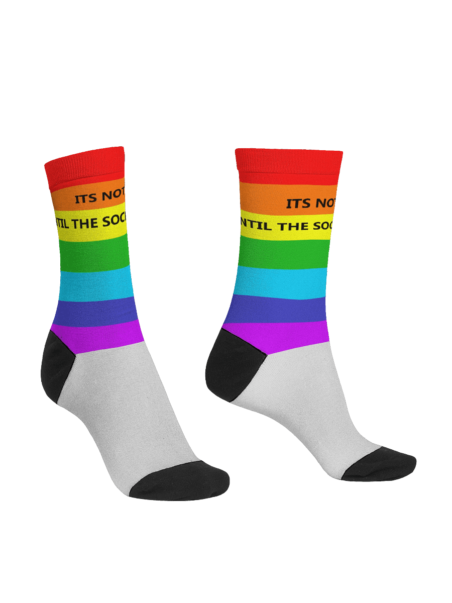 Rainbow Crew Socks product image (3)