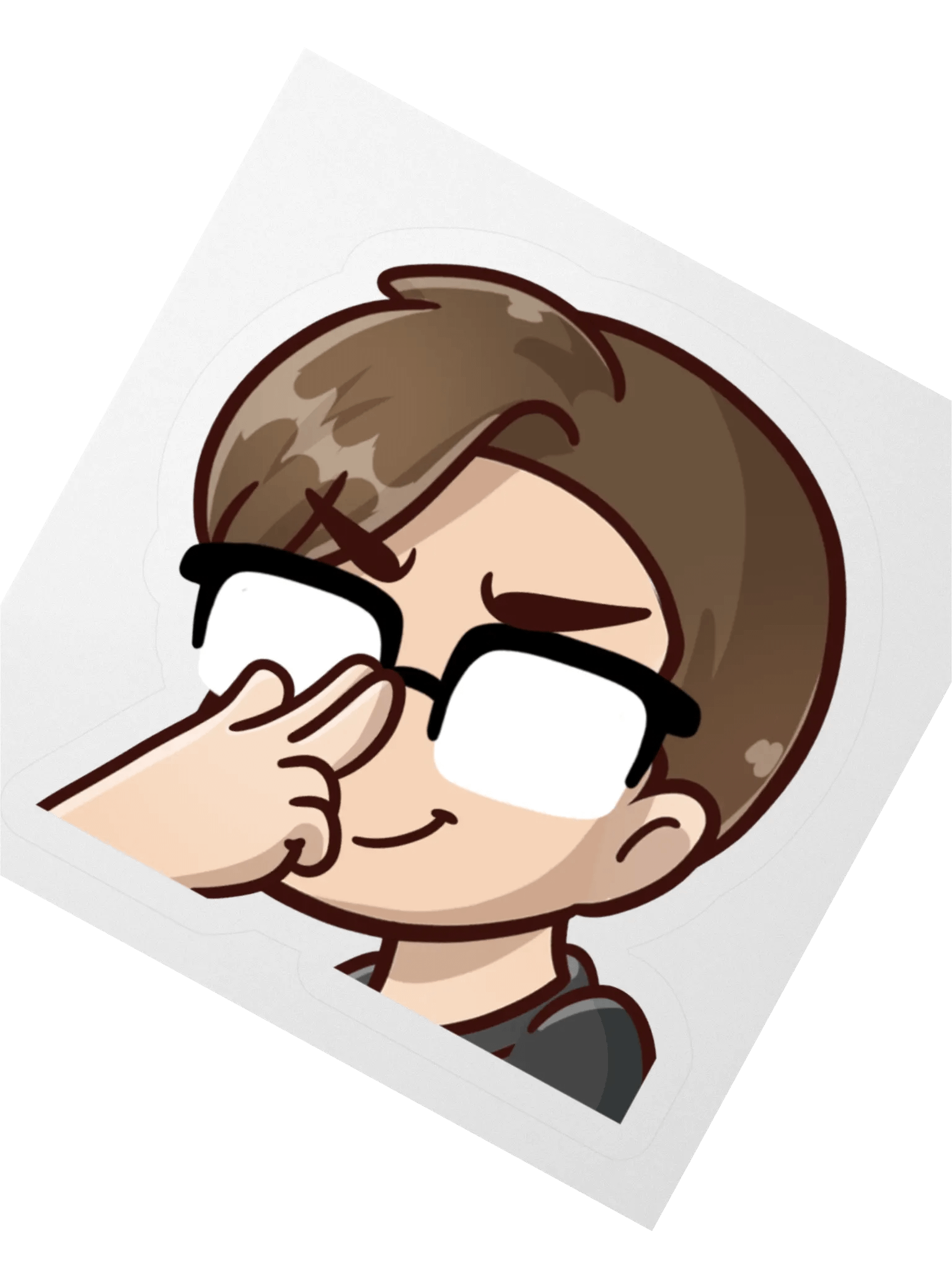 CrimsonStrife :Smirk: Emote Sticker product image (2)