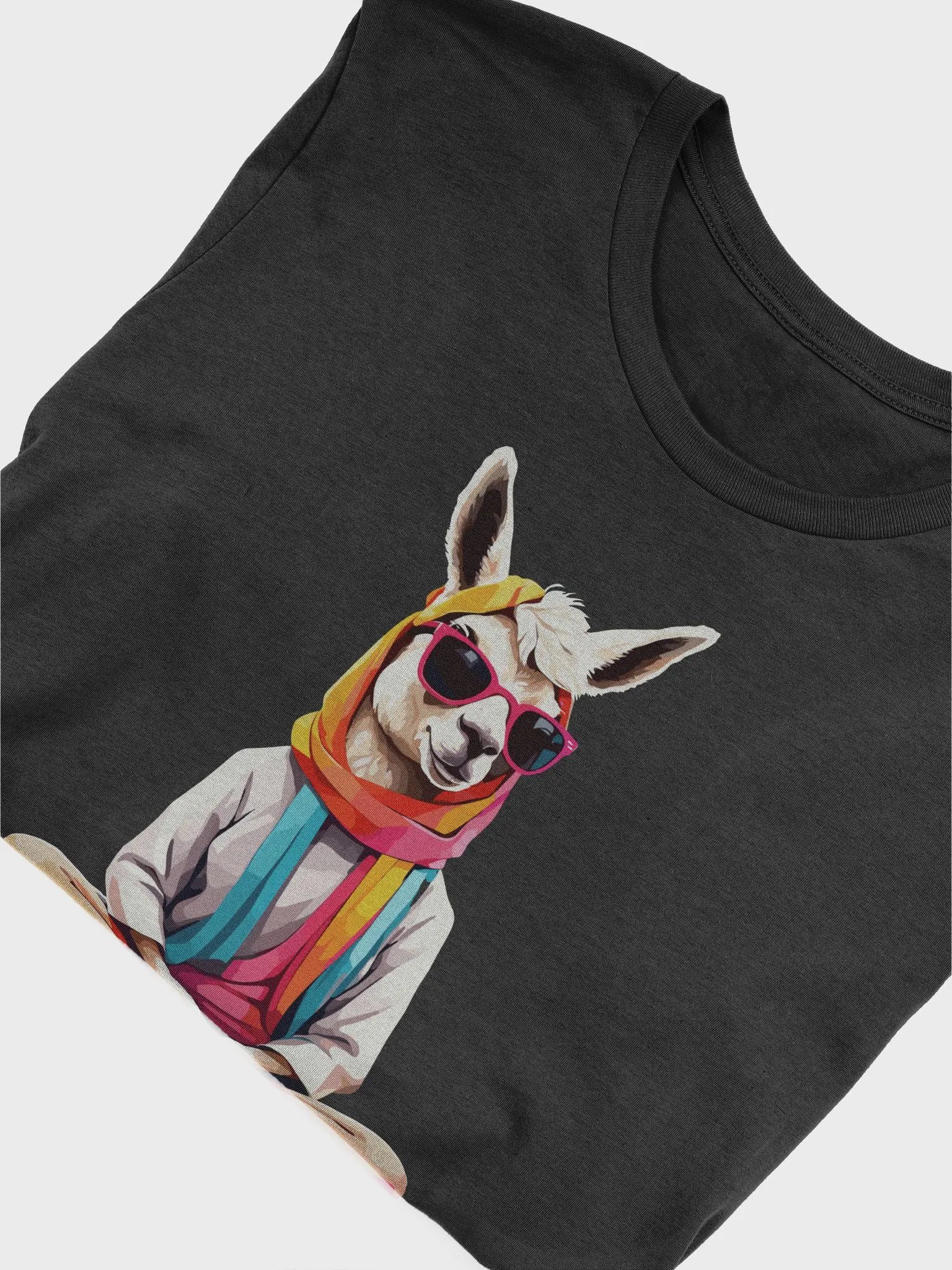 Yoga Llama Graphic T Shirt | Llamaste Chic product image (3)